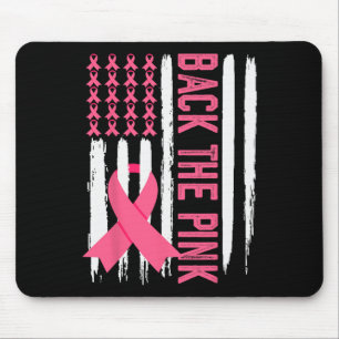 Bringen Sie den rosa Brustkrebs-Warnhinweis für Kl Mousepad