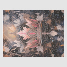 Bringen Sie die Bling, die rosa, juwelenfarbene Kr Seidenpapier