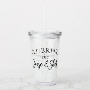 Bringen Sie die Stiefel an. Party von Scheidunge Acryltrinkbecher