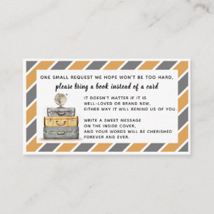 Bringen Sie ein Buch anstelle der Karte Gelb grau 