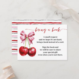 Bringen Sie eine Koquette Babydusche mit Buchecke Platzkarte