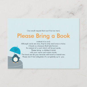 Bringen Sie eine Niedliche Penguin Blue Insert Car