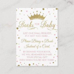 Bringen Sie eine Reservekarte mit, Princess, Babyd Begleitkarte
