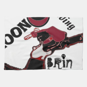 Bringen Sie es an - Spielerisches Weihnachten & We Geschirrtuch