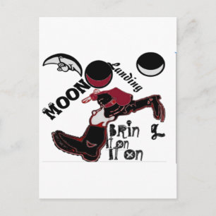 Bringen Sie es an - Spielerisches Weihnachten & We Postkarte