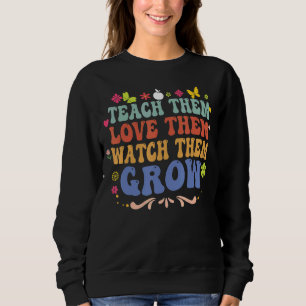 Bringen Sie ihnen Liebe bei, wie sie ihnen beim Le Sweatshirt