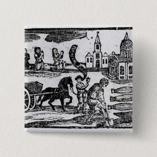 Bringen Sie Ihre Toten, die große Pest von 1665 Button