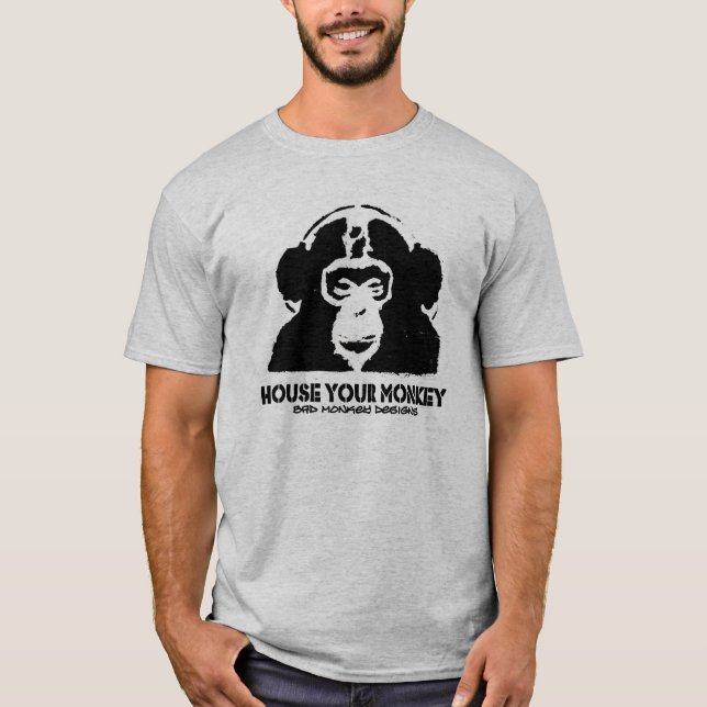 Bringen Sie Ihren Affen unter T-Shirt (Vorderseite)