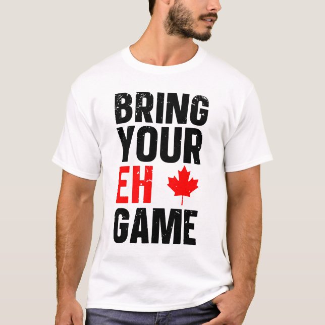 Bringen Sie Ihren EH Game Canada Day T-Shirt (Vorderseite)