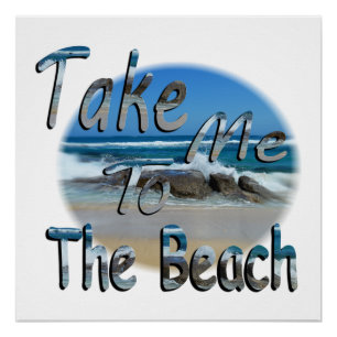Bringen Sie mich also an den Strand, Poster