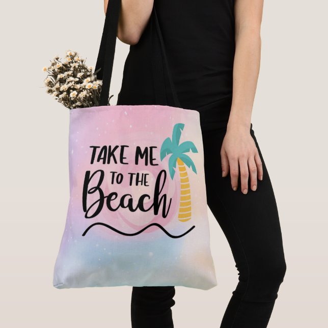 Bringen Sie mich zur Beach Tote Tasche (Von Nahem)