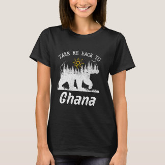 Bringen Sie mich zurück nach Ghana Vintager Urlaub T-Shirt