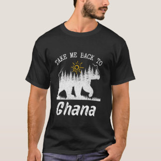 Bringen Sie mich zurück nach Ghana Vintager Urlaub T-Shirt