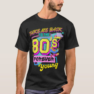 Bringen Sie mich zurück zum 80er Halloween-Kostüm- T-Shirt