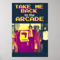 Bringen Sie mich zurück zum Arcade-Poster