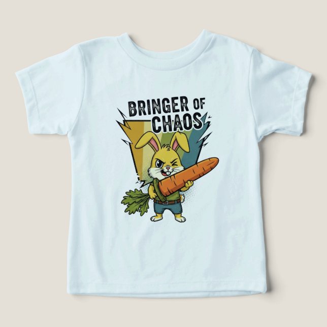Bringer des Chaos Cute Angry Bunny (Design Vorderseite)
