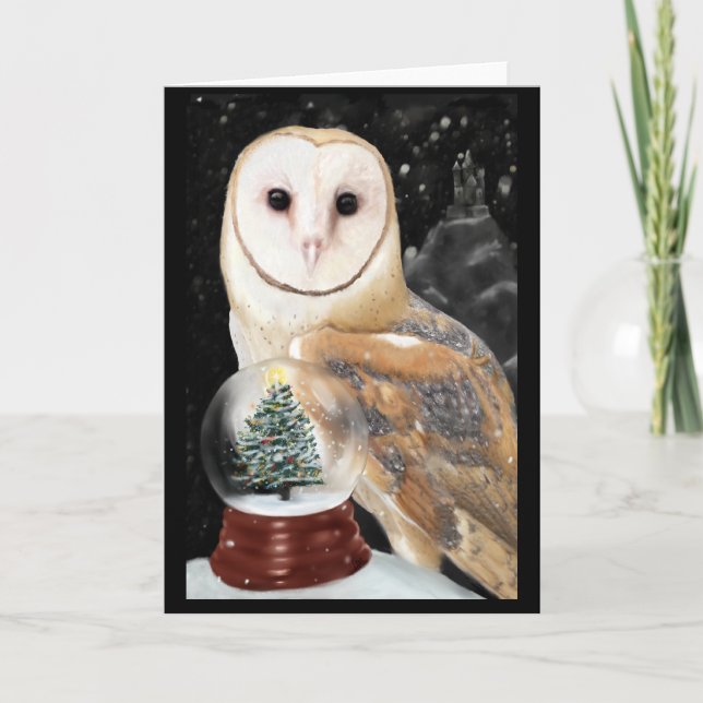 Bringer des Weihnachtens Feiertagskarte (Vorderseite)