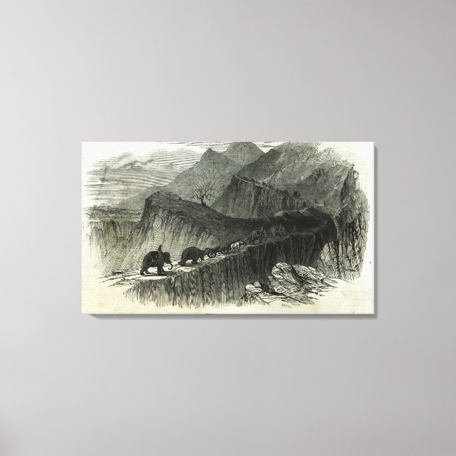 Bringing the guns leinwanddruck (Vorderseite)