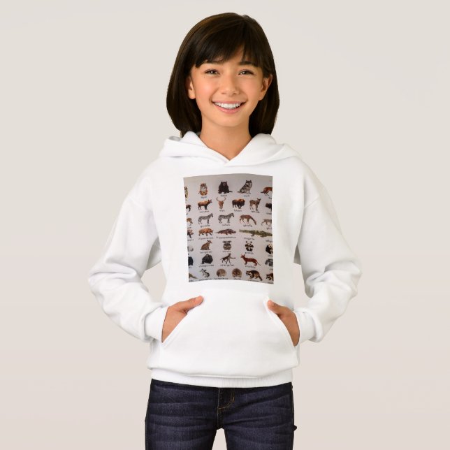 Bringing the Wild Home: How Wildlife Art Connects  Hoodie (Vorne ganz)