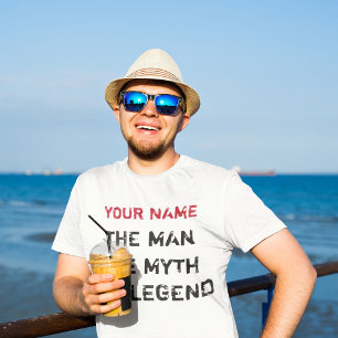 Bringt den Mann ein. Der Mythos Die Legende. T-Shirt