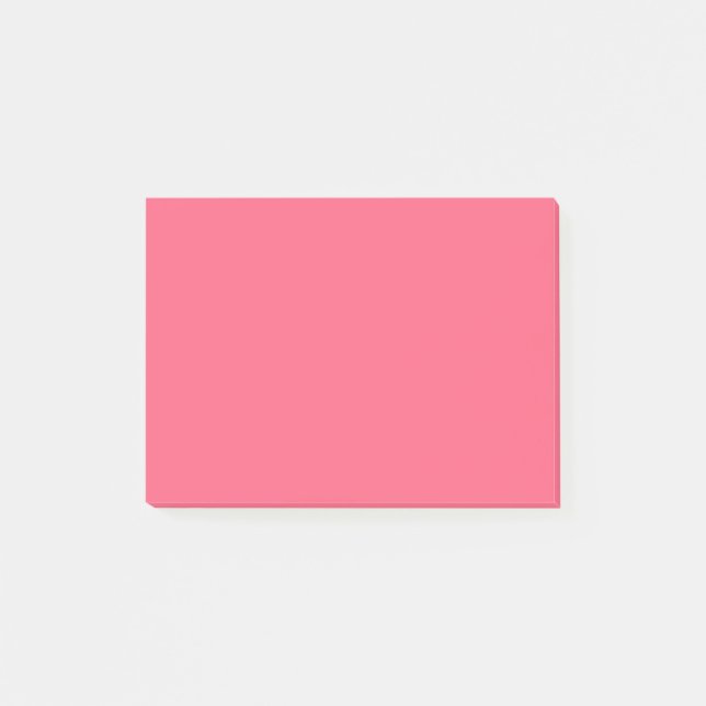 Brink Rosa Farbe Post-it Klebezettel (Vorderseite)
