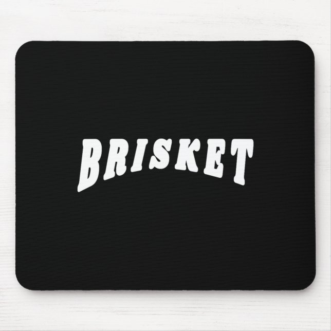 Bris Bbq Barbeque Barbecue Design Smoker Offset Mousepad (Vorne)