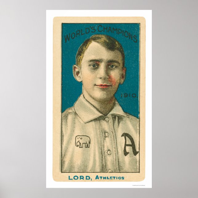 Bris Lord Baseball 1910 Poster (Vorne)