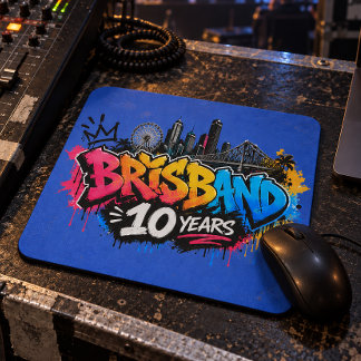 Brisbane 10 Jahre Mousepad