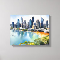 Brisbane Aquarellkunst