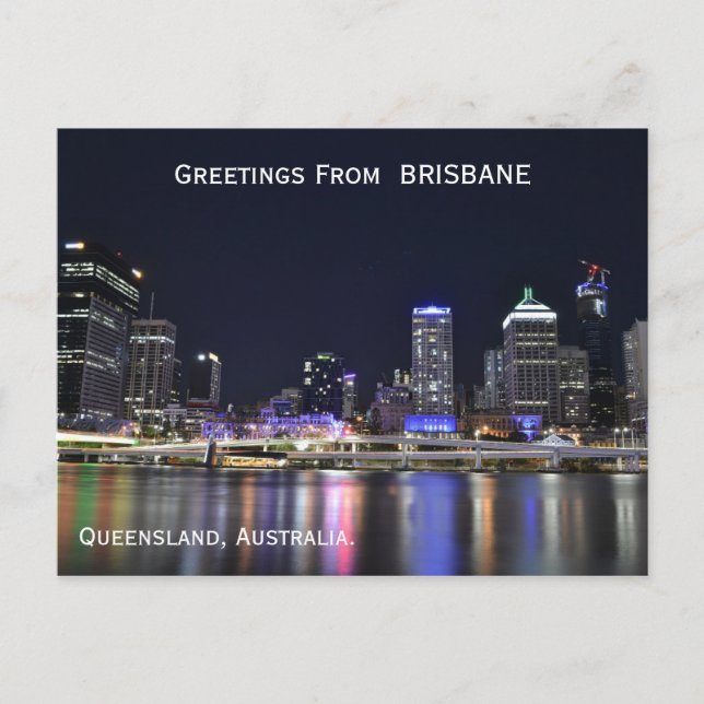 Brisbane Australia Postcard Postkarte (Vorderseite)