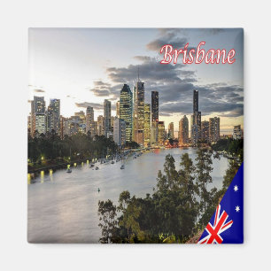 BRISBANE, Australien, Ozeanien, Kühlschrank Magnet
