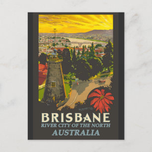 Brisbane, Australien Postkarte