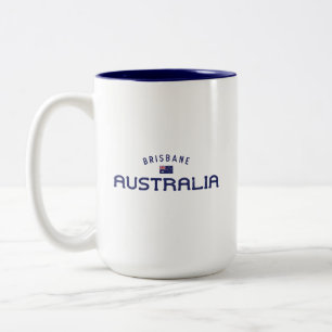 Brisbane Australien Zweifarbige Tasse
