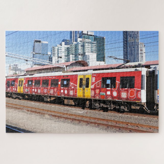 Brisbane Bahn 2 Puzzle (Horizontal)