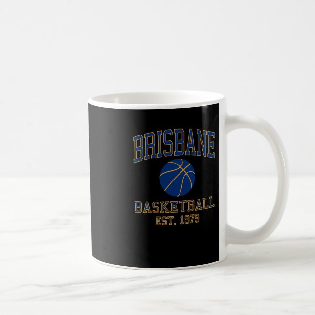 Brisbane Basketball Kaffeetasse (Rechts)
