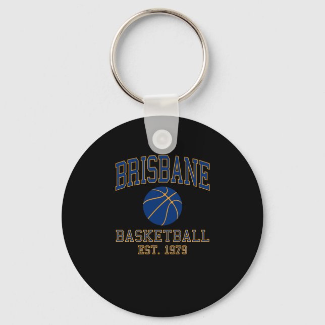 Brisbane Basketball Schlüsselanhänger (Vorderseite)