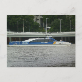 Brisbane City Cat Postkarte