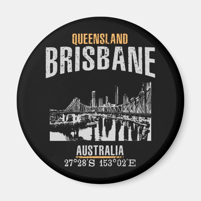 Brisbane Magnet (Vorne)