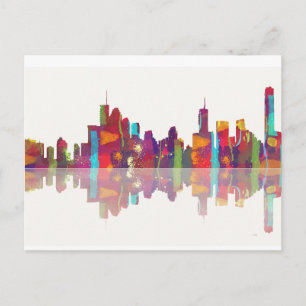 Brisbane Qld Skyline Postkarte