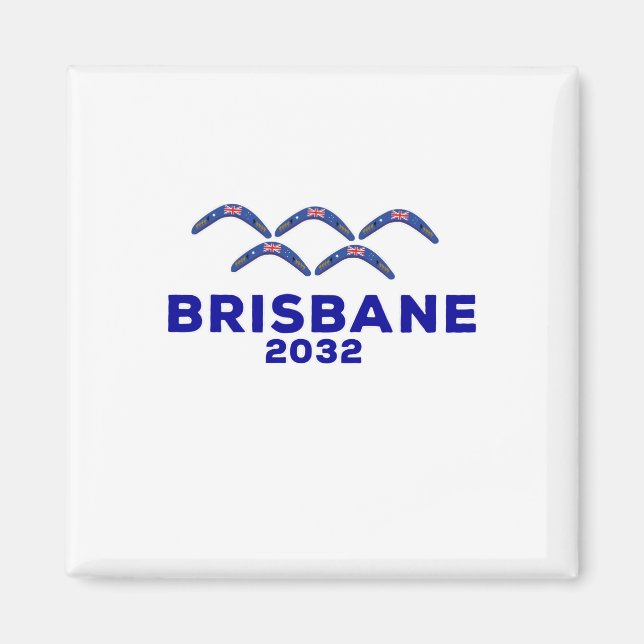 Brisbane Queensland Australien Magnet (Vorne)