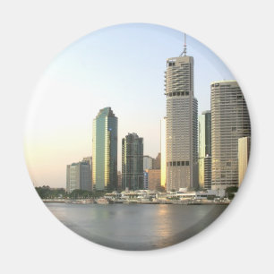 Brisbane-Stadt-Skyline Magnet