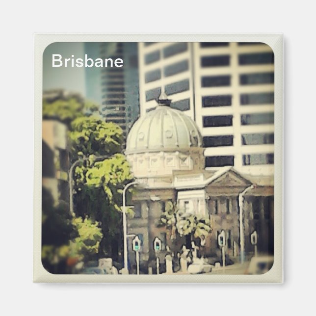 Brisbane - Zollmagnete Magnet (Vorne)