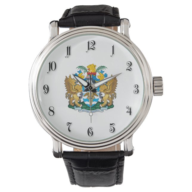 Brisbanes Wappen Armbanduhr (Vorderseite)
