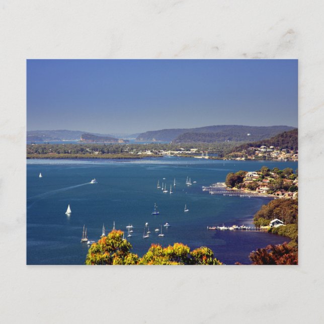 Brisbanwasser Postkarte (Vorderseite)