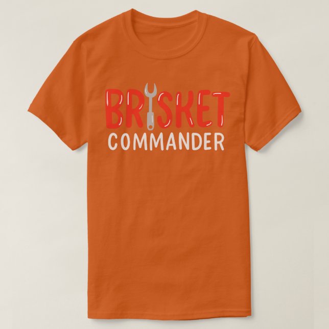Brisket Commander T-Shirt (Design vorne)