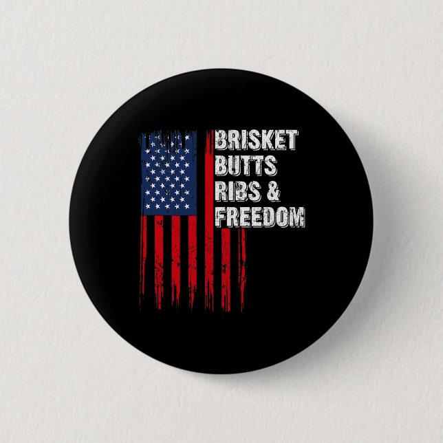 Brisket Hinterns Ribs and Freedom Steak Cooking Be Button (Vorderseite)