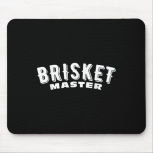 Brisket Master geräuchert Fleisch Grillen Texas Br Mousepad