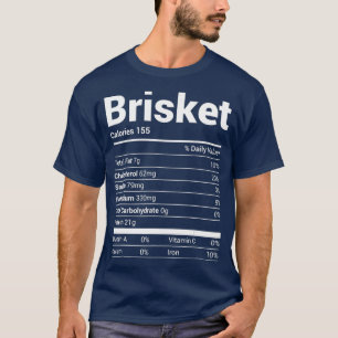 Brisket Nutrition Fakten Familien-Matching-Kostüm T-Shirt