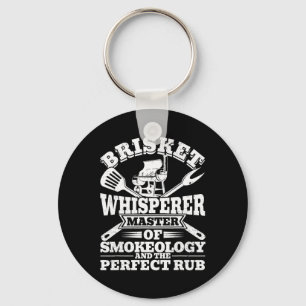 Brisket Whisperer Perfect Rub Grillen Smoker Grill Schlüsselanhänger
