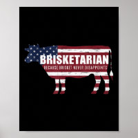 Brisketarian Brisket Grillen Spaß Crude Barbecue